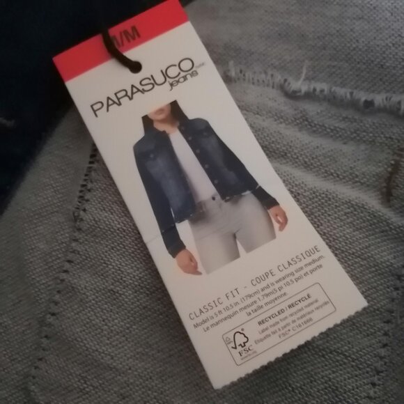 🇨🇦 Classic Denim Jacket, NWT - Picture 10 of 10